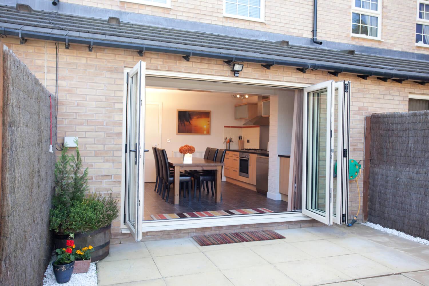 Aspects bi fold doors open