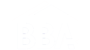 white bba logo